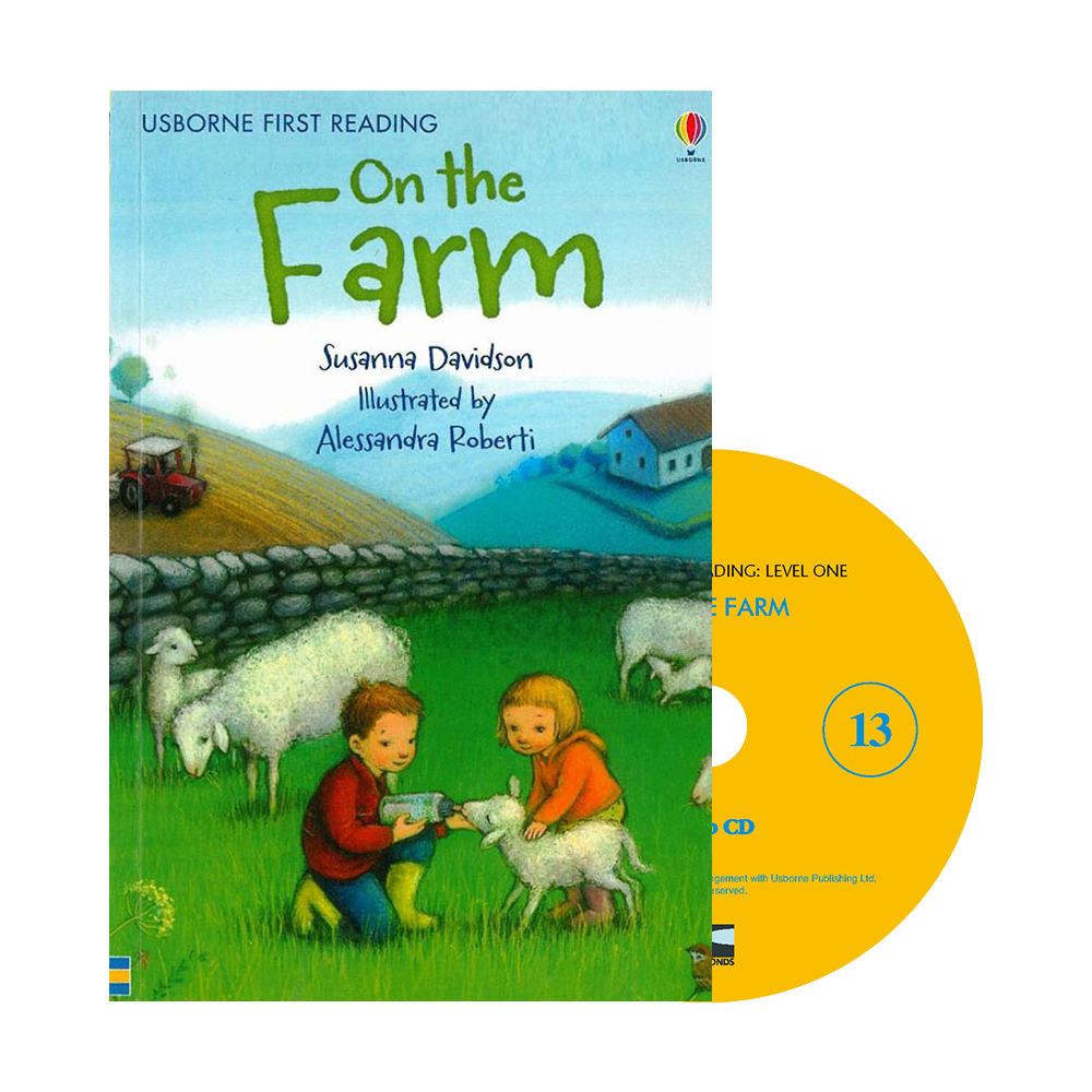 Usborne First Reading Level 1-13 Set / On the Farm (Book+CD)