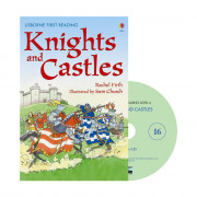 Usborne First Reading Level 4-16 Set / Knights and Castles (Book+CD)