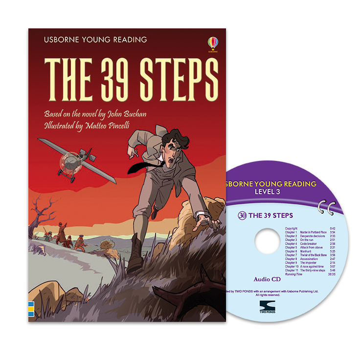 Usborne Young Reading Level 3-30 Set / The 39 Steps (Book+CD)
