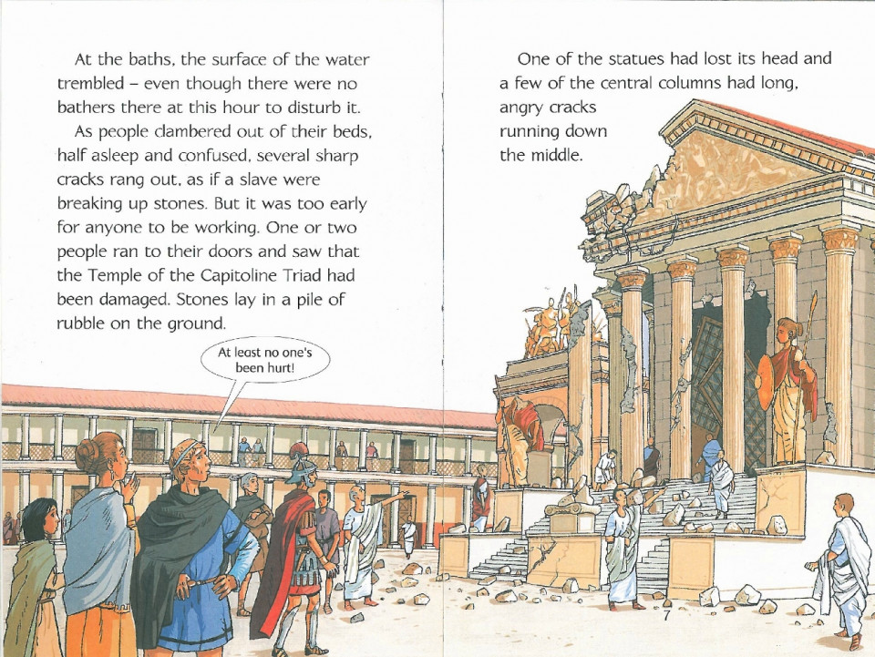 Usborne Young Reading Level 3-42 Set / Pompeii (Book+CD)