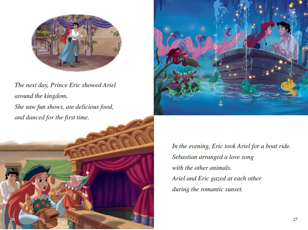 Disney Fun to Read 3-15 Set / The Beautiful Voice (인어공주)