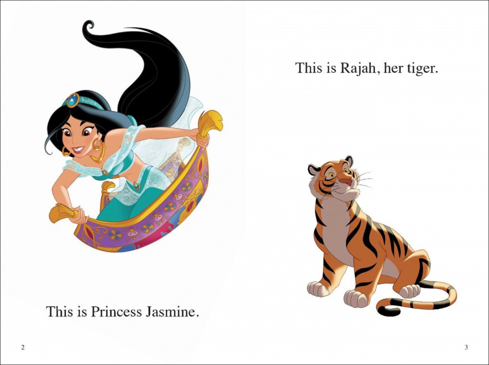 Disney Fun to Read ! K-15 / The Story of Jasmine (알라딘)