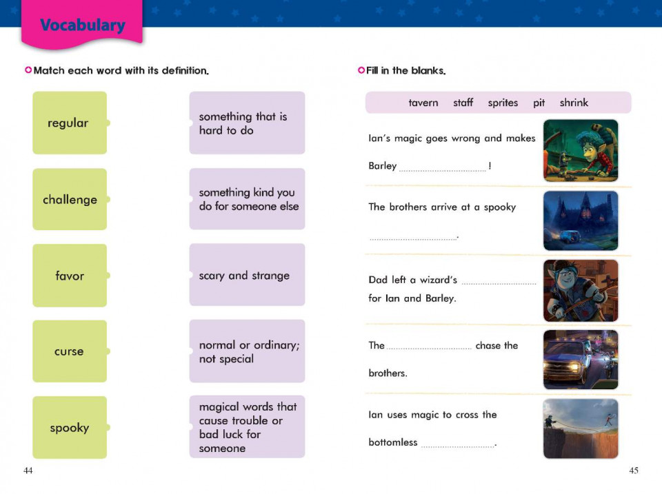 Disney Fun to Read 3-28 Set / Onward (온워드)