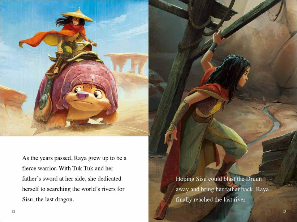 Disney Fun to Read 3-29 / Raya and the last Dragon (라야와 마지막 드래곤)