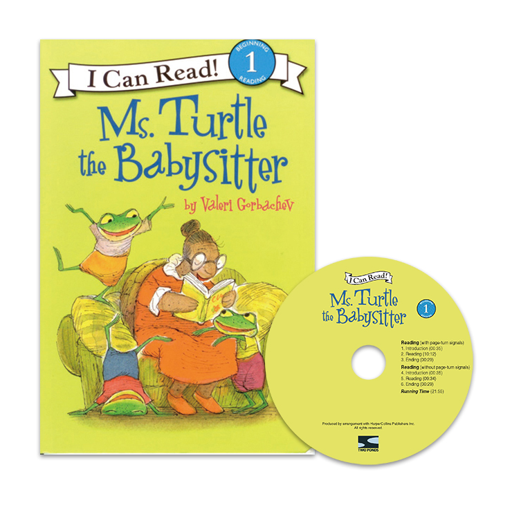 I Can Read Level 1-45 Set / Ms. Turtle the Babysitter (Book+CD)