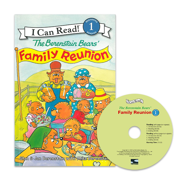I Can Read Level 1-54 Set / Berenstain Bears' Family Reunion (Book+CD)
