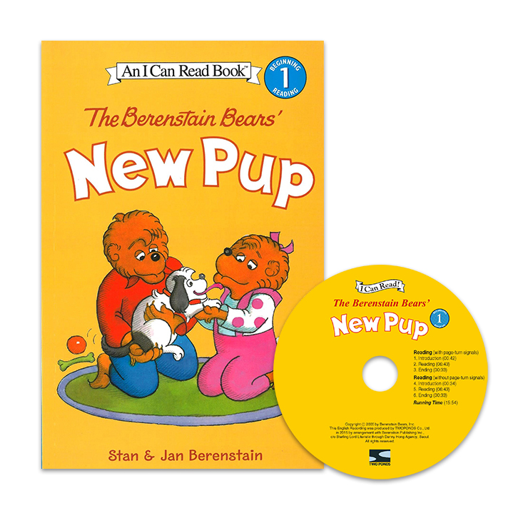 I Can Read Level 1-56 Set / The Berenstain Bears' New Pup (Book+CD)