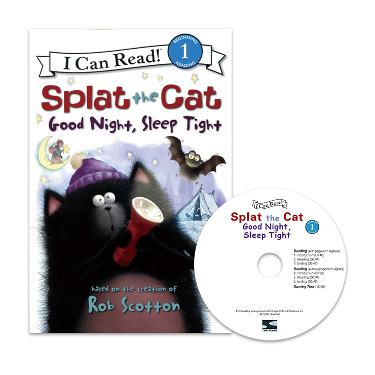I Can Read Level 1-84 Set / Splat the Cat Good Night, Sleep Tight (Book+CD)