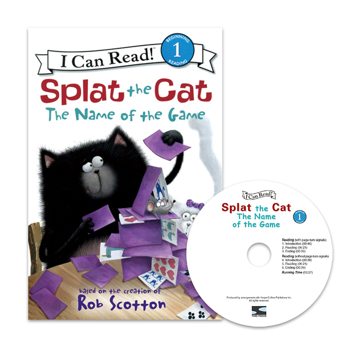 I Can Read Level 1-86 Set / Splat the Cat The Name of the Game (Book+CD)
