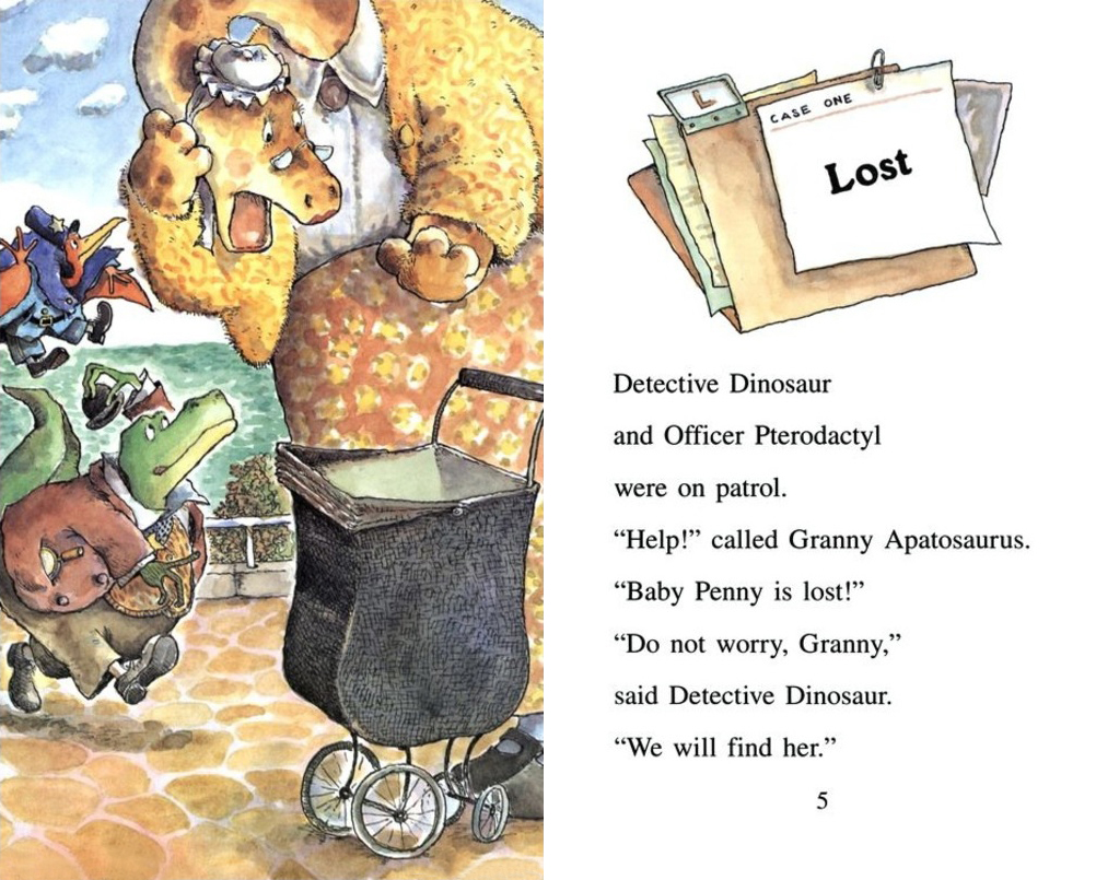I Can Read Level 2-19 Set / Detective Dinosaur Lost and Found (Book+CD)