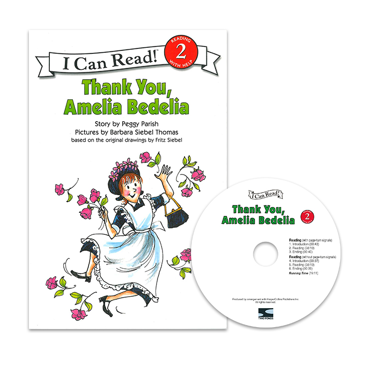 I Can Read Level 2-36 Set / Thank You, Amelia Bedelia (Book+CD)