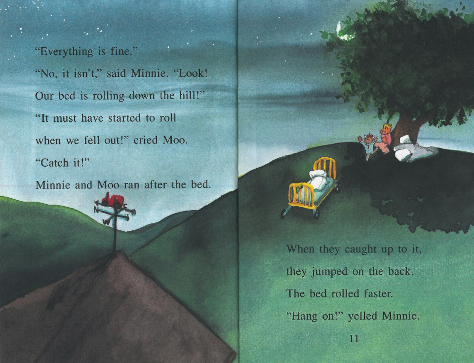 I Can Read Level 3-21 Set / Minnie and Moo: The Night of the Living Bed (Book+CD)