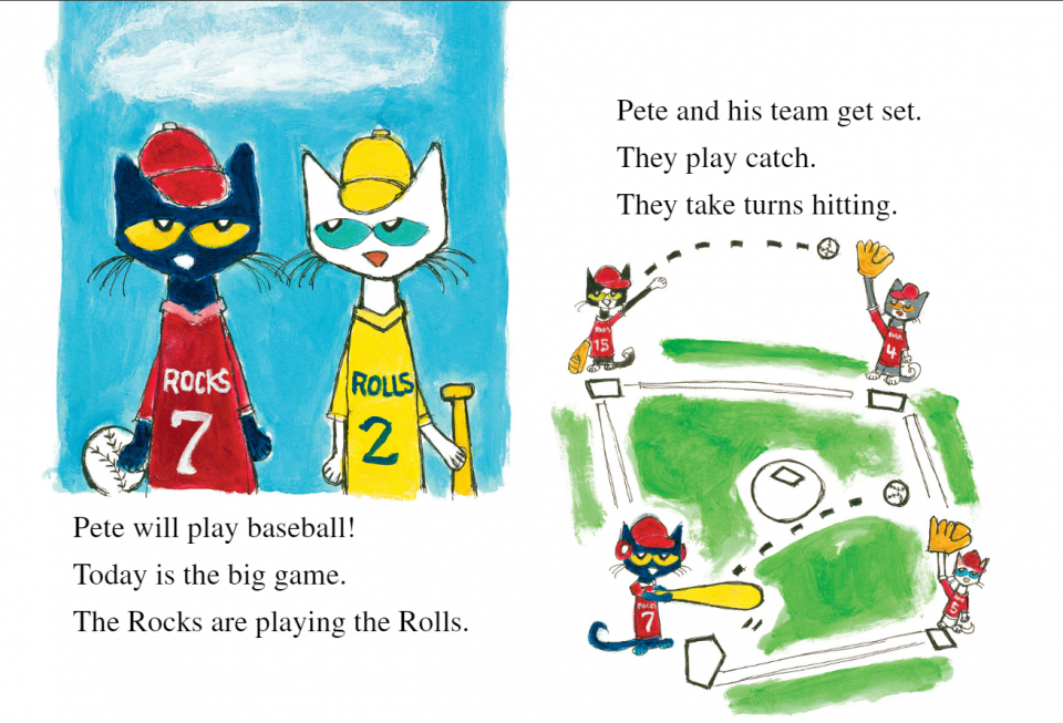 I Can Read ! My First -30 Set / Pete the Cat: Play Ball! (Book+CD)