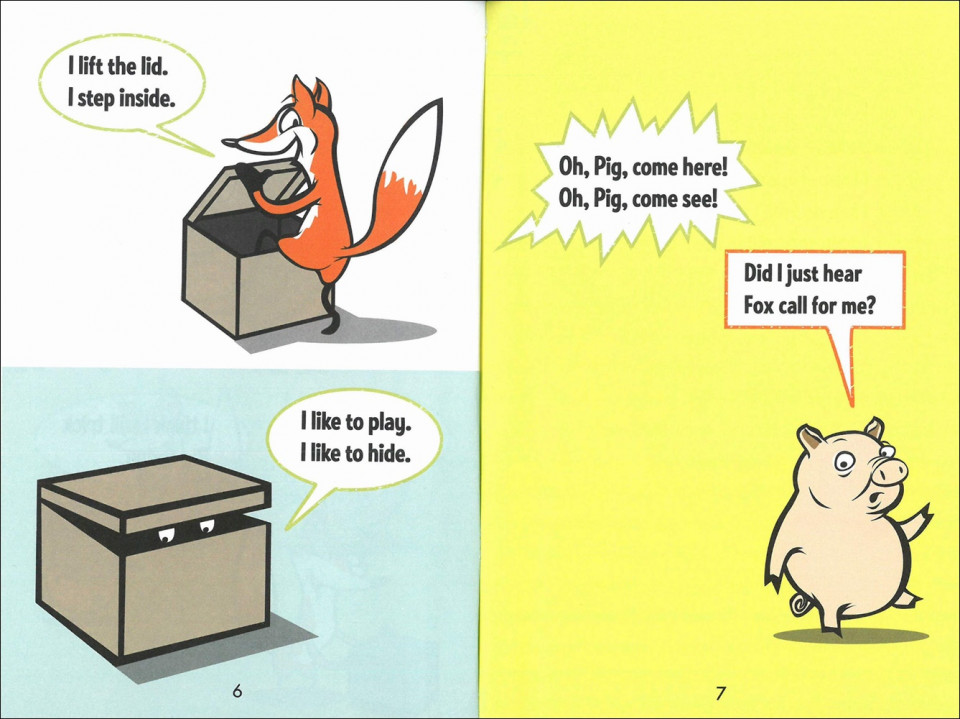 Penguin Bridge Readers 08 / A Pig, A Fox, and A Box (Book+CD+QR)