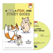 Penguin Bridge Readers 09 / A Pig, A Fox, and Stinky (Book+CD+QR)