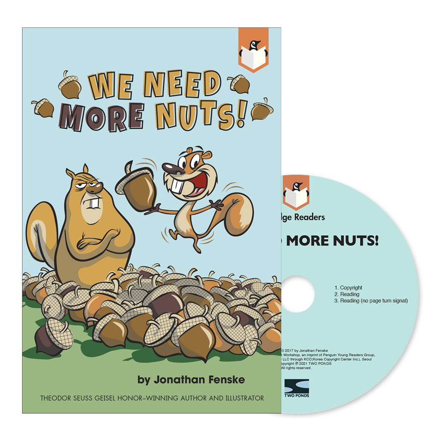 Penguin Bridge Readers 14 / We need More Nuts! (Book+CD+QR)