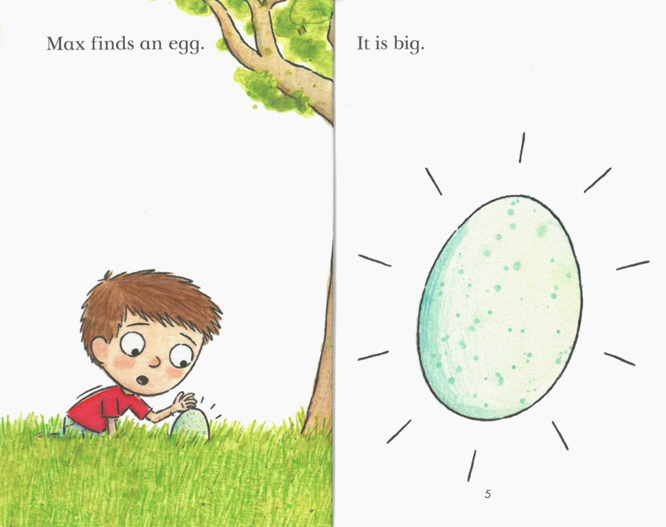 Penguin Young Readers 1-12 / Max Finds an Egg (Book+CD+QR)