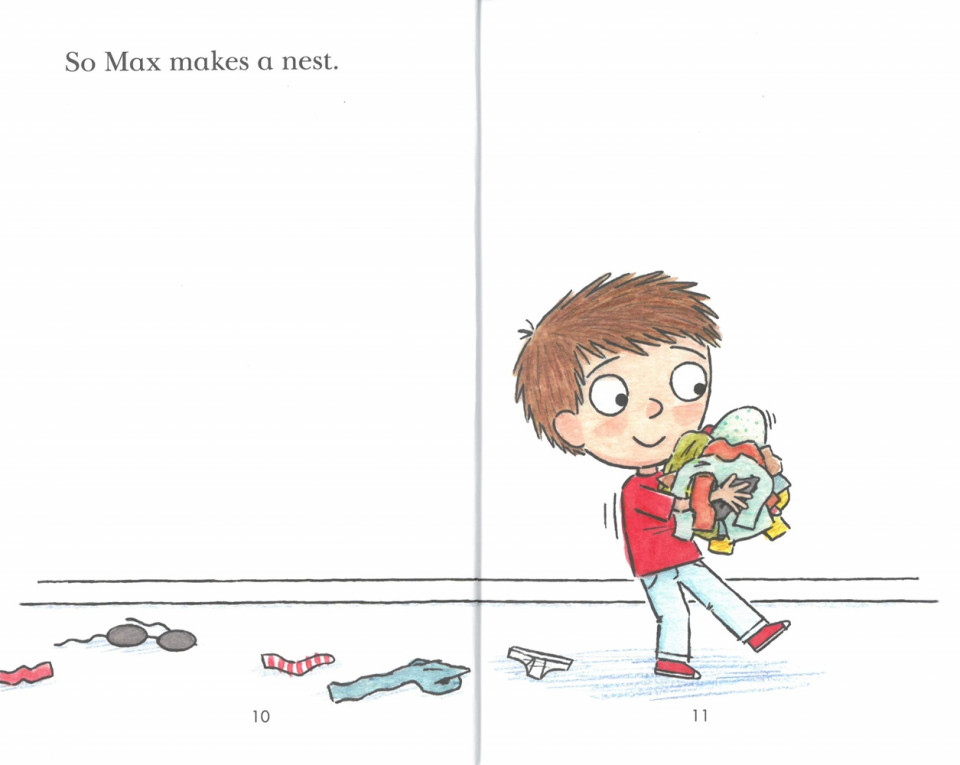 Penguin Young Readers 1-12 / Max Finds an Egg (Book+CD+QR)
