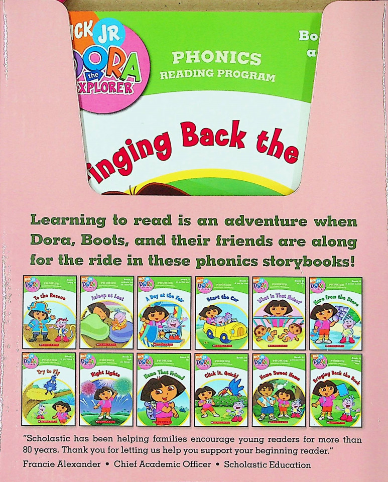 Dora The Explorer Phonics Box Set #3