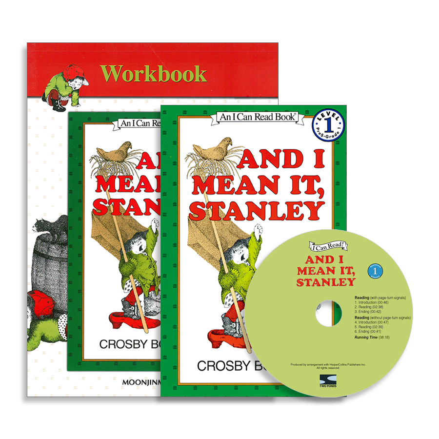 I Can Read Level 1-09 Set / And I Mean It, Stanley (Book+CD+Workbook)