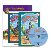 An I Can Read Book Level 2-08 Grades 1-3 : Detective Dinosaur (Workbook Set)