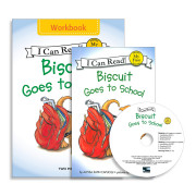 I Can Read ! My First -04 Set / Biscuit Goes To School (Book+CD+Workbook)