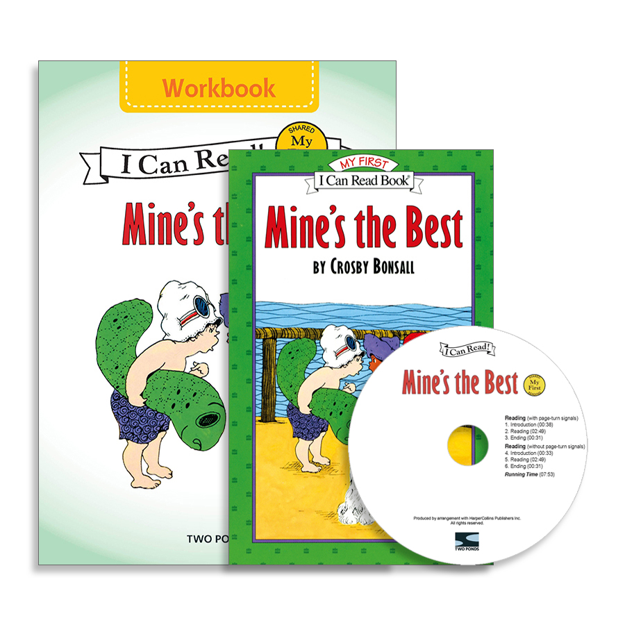 I Can Read ! My First -12 Set / Mine's the Best (Book+CD+Workbook)