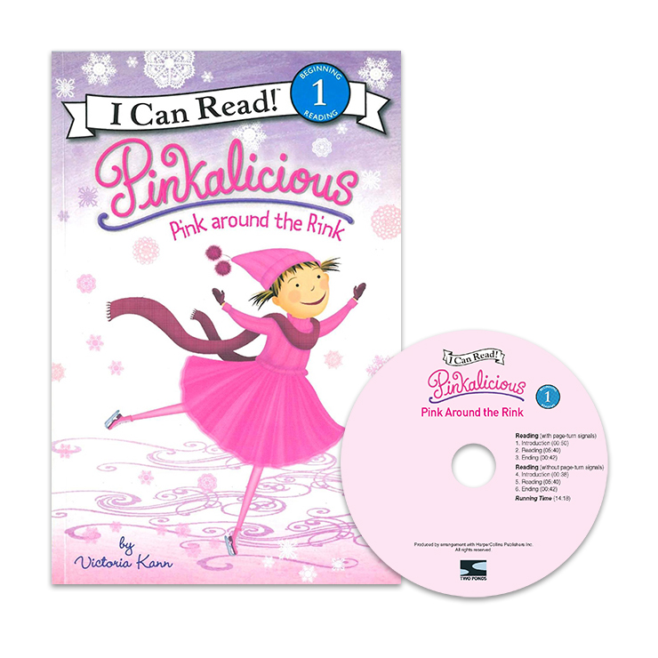 I Can Read Level 1-73 Set / Pinkalicious: Pink Around the Rink (Book+CD)