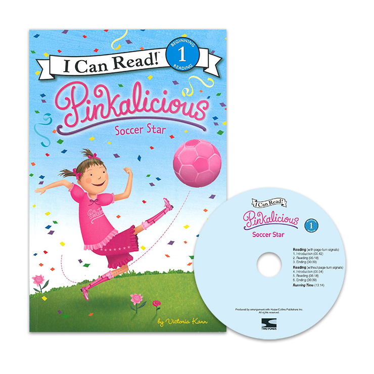 I Can Read Level 1-76 Set / Pinkalicious: Soccer Star (Book+CD)