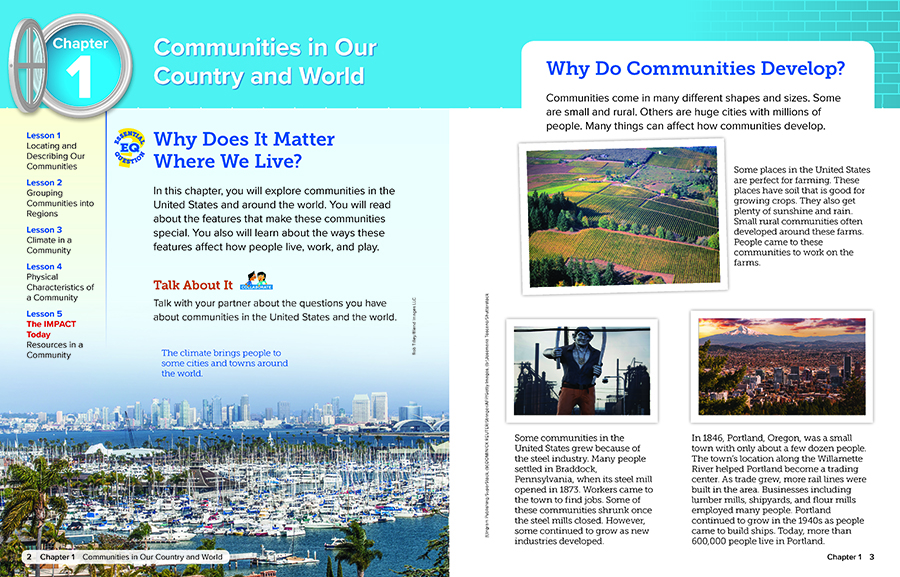 Impact Social Studies G3 1~3 / Our Communities (KR)