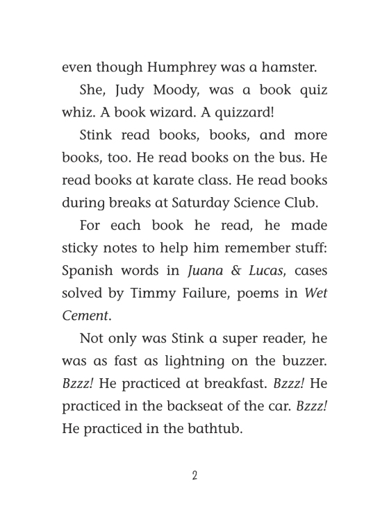 Judy Moody 15 / Judy Moody, Book Quiz Whiz