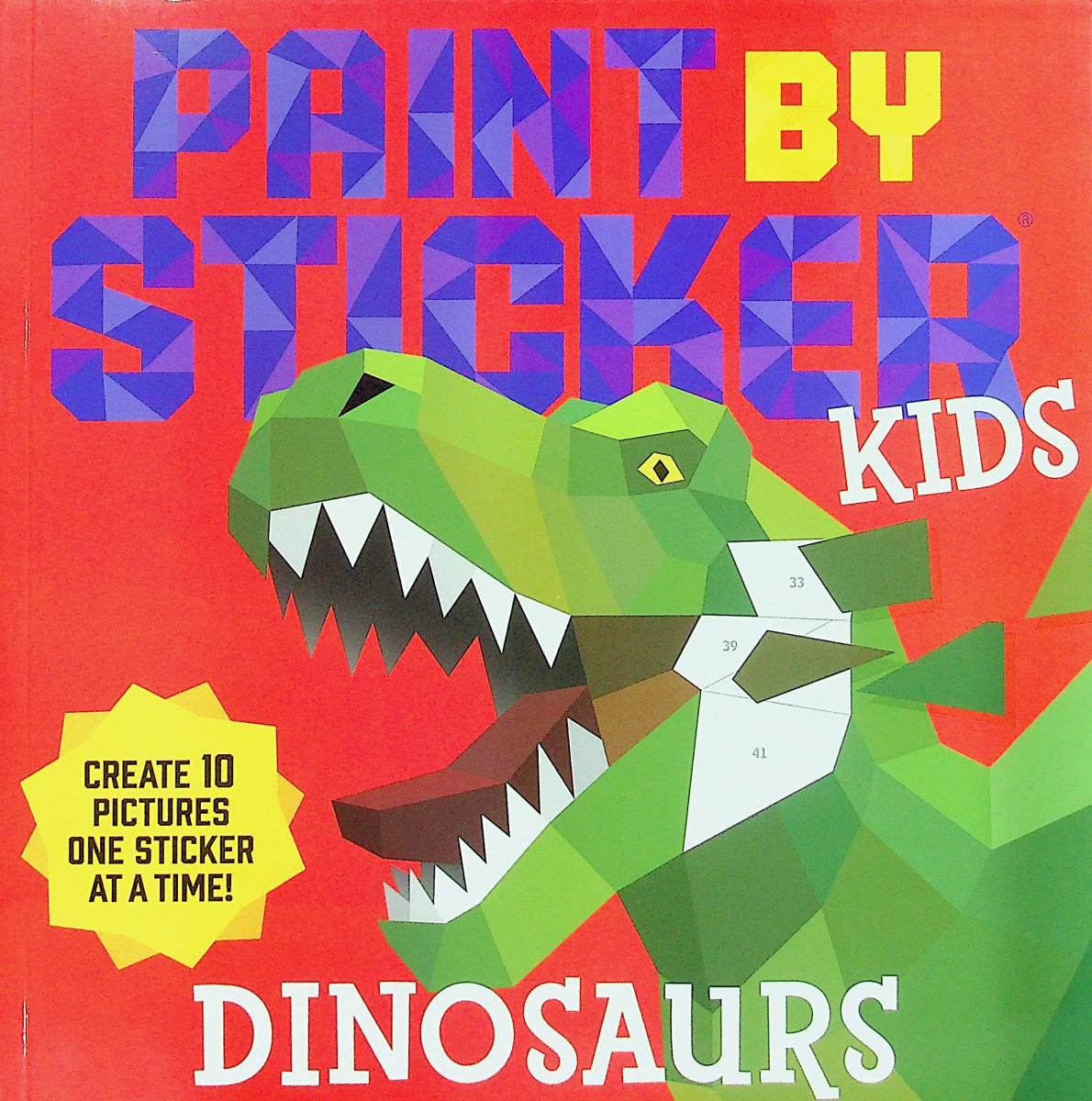 Paint by Sticker Kids: Dinosaurs