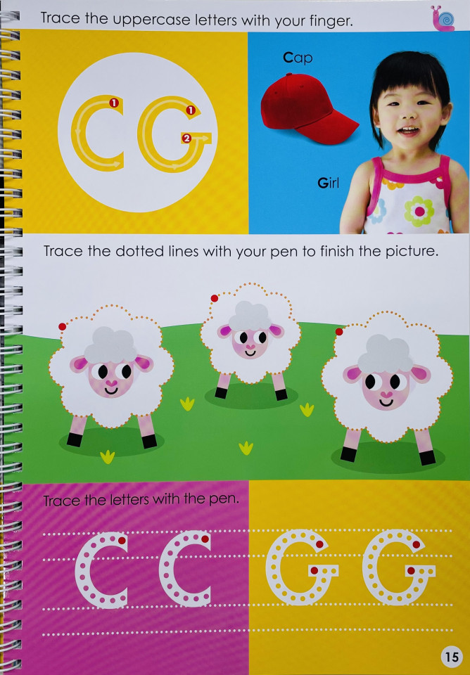 Scholastic Wipe-Clean Workbook: Pre-K Get Ready