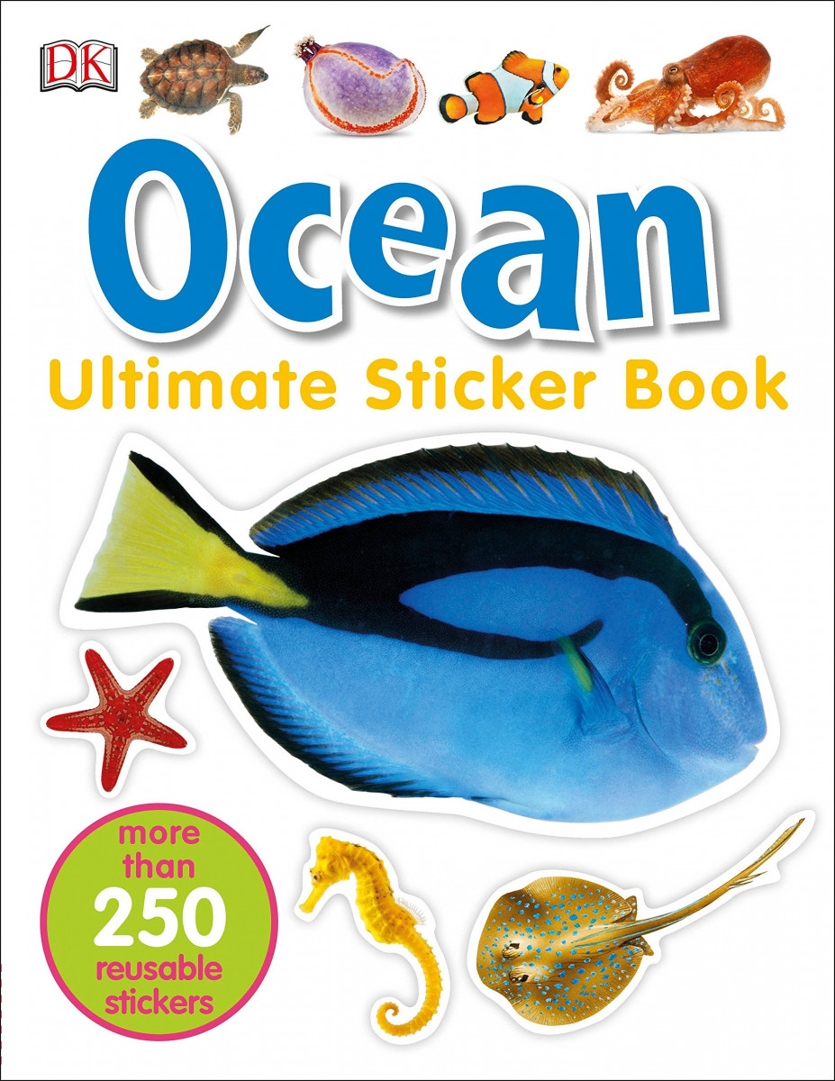 The Ultimate Sticker Book: Ocean