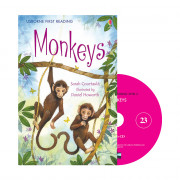 Usborne First Reading Level 3-23 Set / Monkeys (Book+CD)
