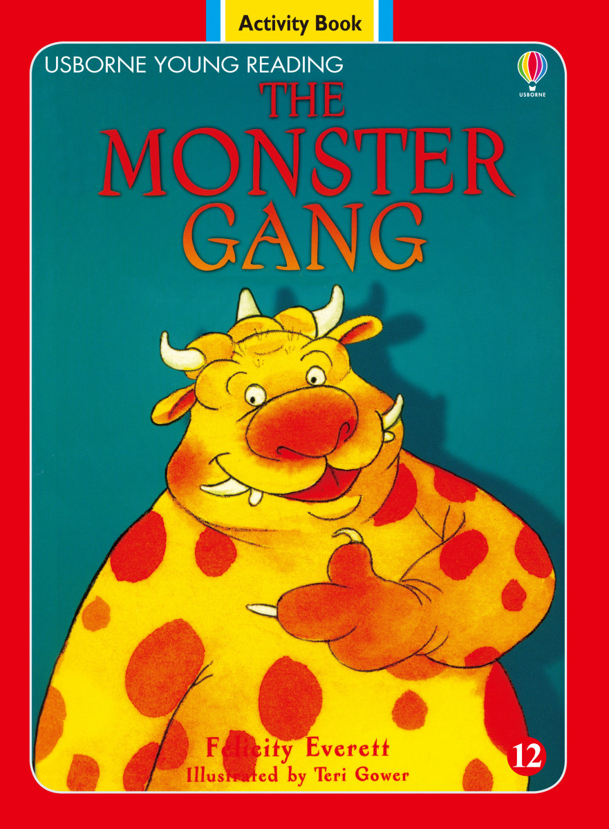 Usborne Young Reading Level 1-12 Set / The Monster Gang (Workbook+CD)