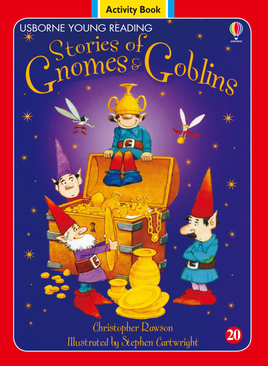 Usborne Young Reading Level 1-20 Set / Stories Of Gnomes & Goblins (Workbook+CD)