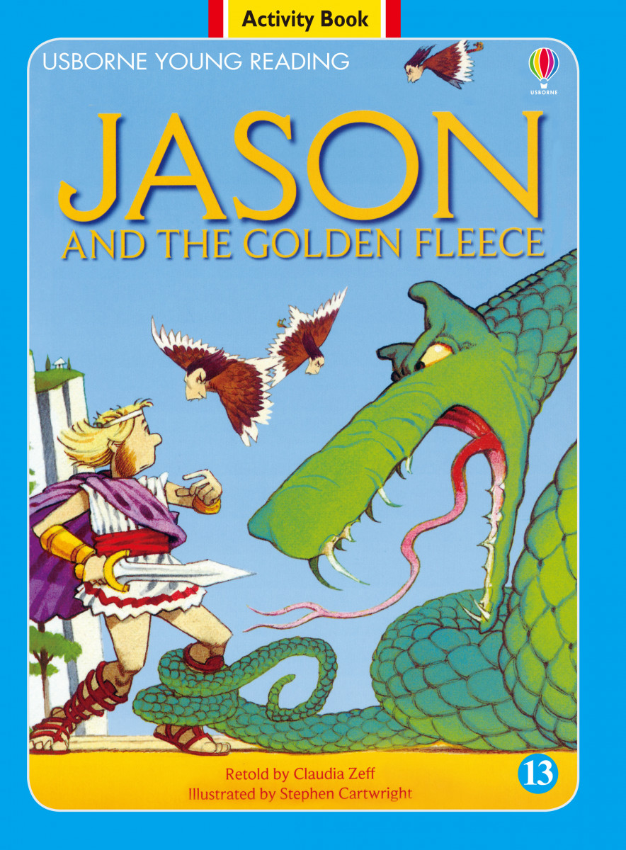 Usborne Young Reading Level 2-13 Set / Jason And the Golden Fleece (Workbook+CD)