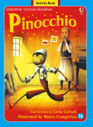 Usborne Young Reading Level 2-16 Set / Pinocchio (Workbook+CD)