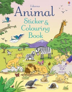 Usborne Sticker & Colouring Book / Animal