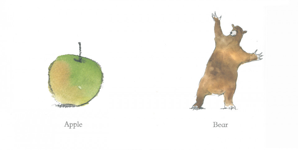 Orange Pear Apple Bear (Board Book)