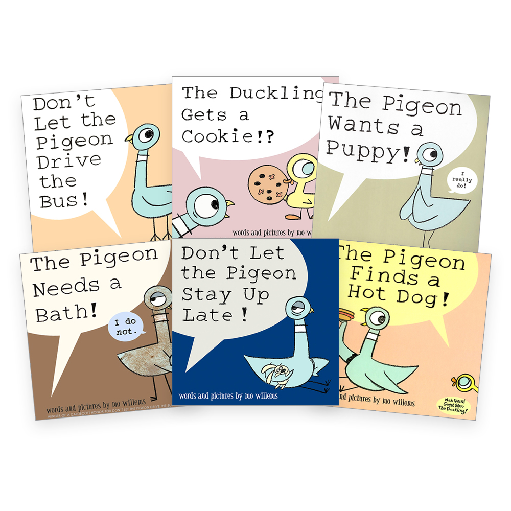 Mo Willems / Pigeon Book Collection (6 book)