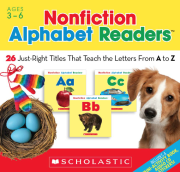 Nonfiction Alphabet Readers with CD